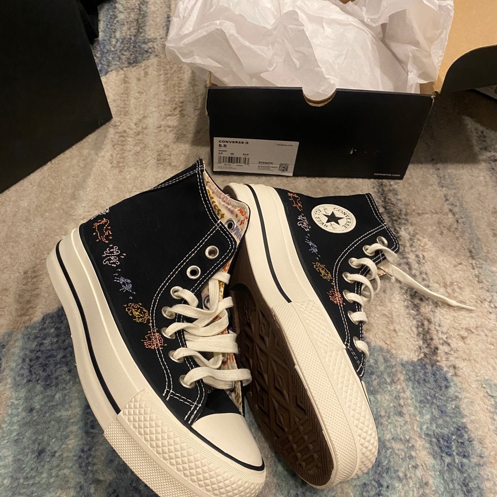 Women Converse Chuck Taylor All Star Platform High 'Mystic World - Zodiac Sign'